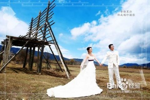 愛的旅程 香格里拉外景婚紗攝影，侶行中的永恒瞬間